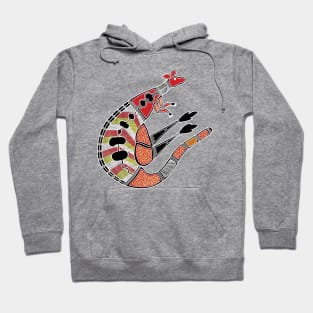 Aboriginal Art - The Kangaroo Hoodie